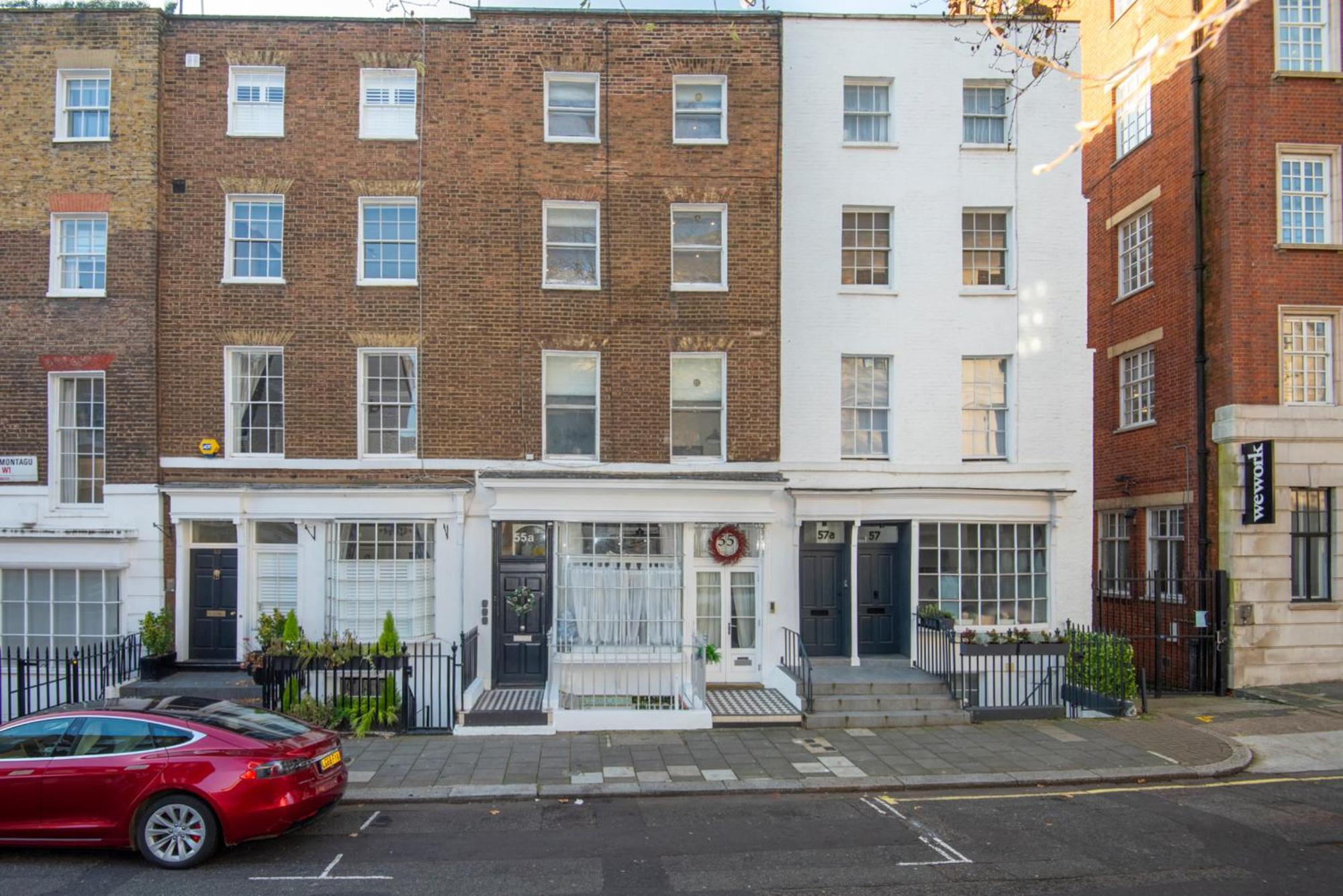 Luxury Georgian House In Marylebone: Modern 1-Bed Retreat Londres Exterior foto